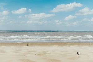 La plage de Cabourg