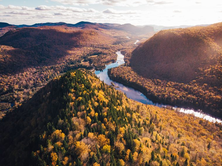 Les paysages de l'Est canadien entre forêts, lacs et fleuve
