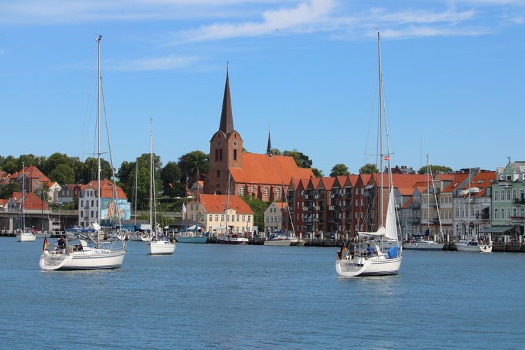 Le port pittoresque de Svendborg avec ses voiliers traditionnels en bois