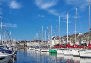 Le port de Vannes et la porte Saint-Vincent