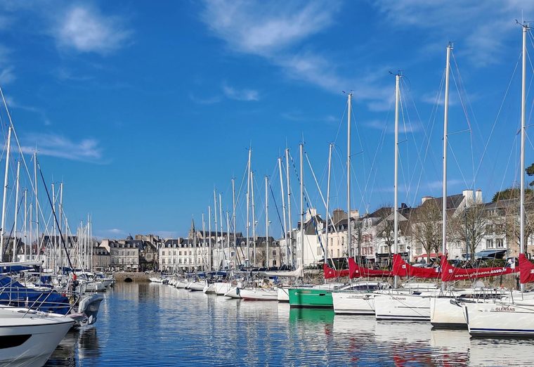 Le port de Vannes et la porte Saint-Vincent