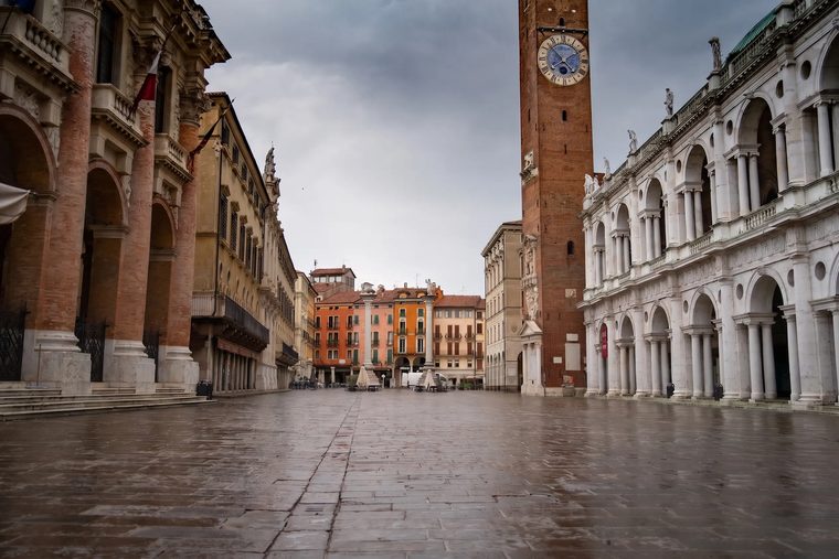 La Piazza dei Signori et la Basilique Palladienne à Vicence